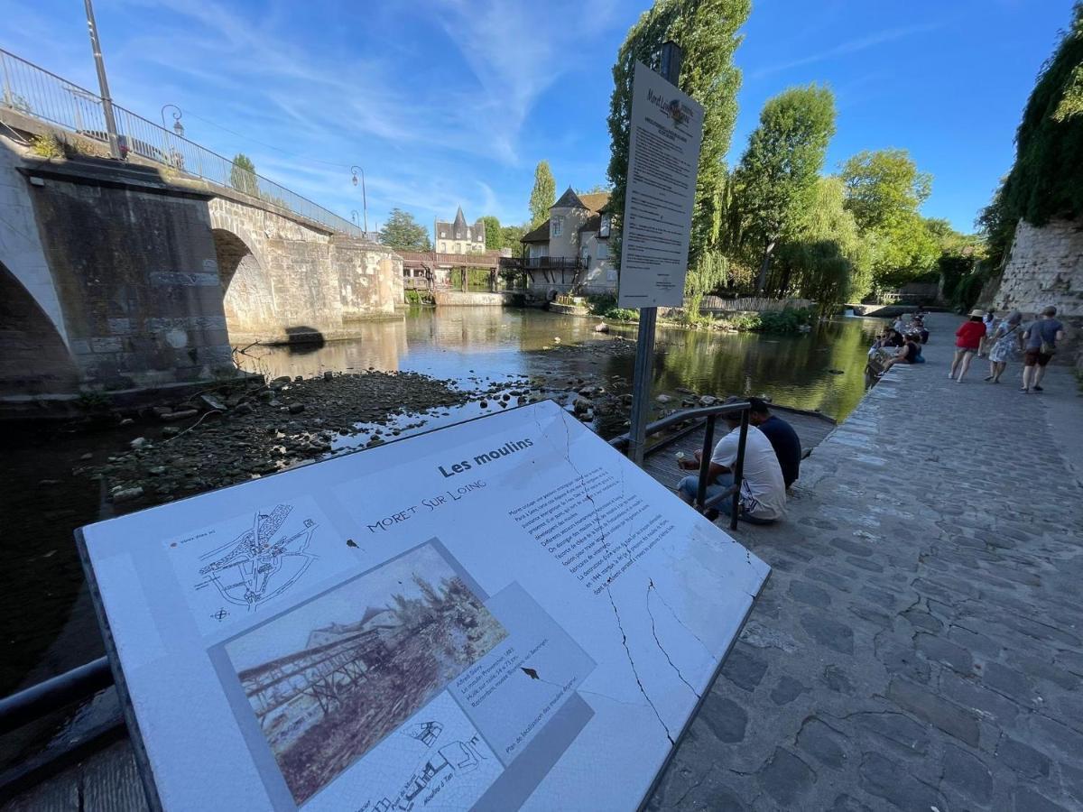 Les Pieds Dans L'Eau - Moret Centre Ngoại thất bức ảnh